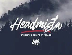 Headmista Script font