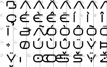 Eavm font