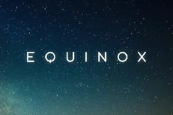 Equinox font