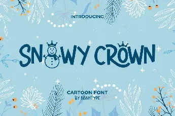 Snowy Crown font