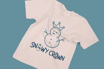 Snowy Crown font