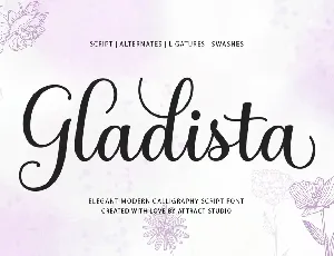 Gladista font