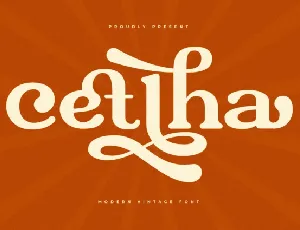 Cetlha font