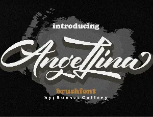 Angellina font