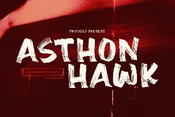 Asthon Hawk font