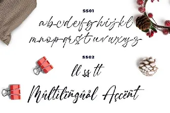 Heatting Signature font