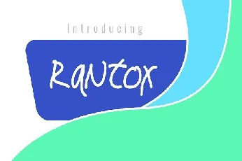 Rantox Typeface Free font