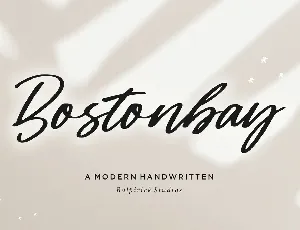 Bostonbay font