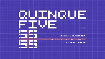 QuinqueFive font