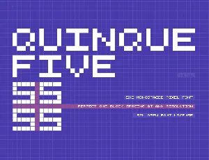 QuinqueFive font