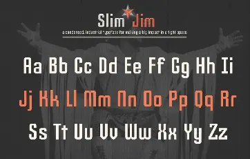 Slim Jim font