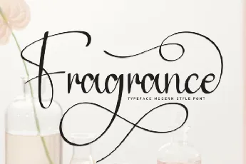 Fragrance Script font