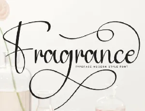 Fragrance Script font