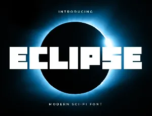 Eclipse v2 font