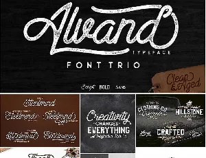 Alvand Family Free Download font