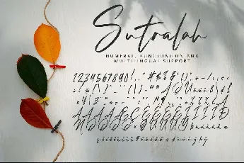 Sutralah font