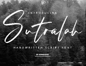 Sutralah font