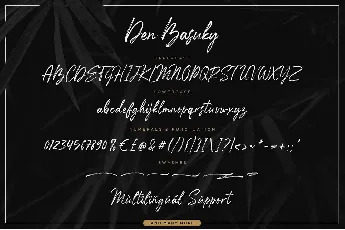 Den Basuky font