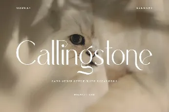 Callingstone font