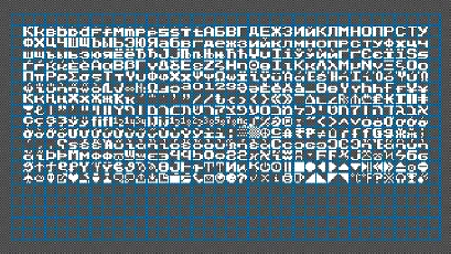 Public Pixel font