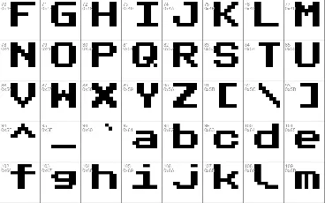 Public Pixel font