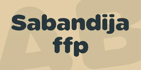 Sabandija ffp font