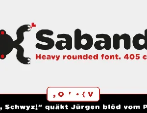 Sabandija ffp font