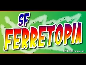 SF Ferretopia font