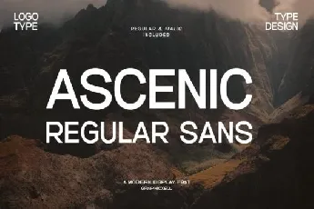 Ascenic font