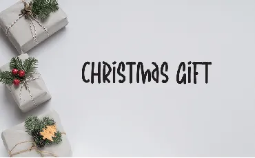 Simple Christmas font