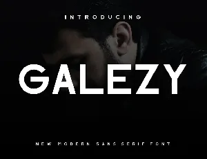 Galezy font