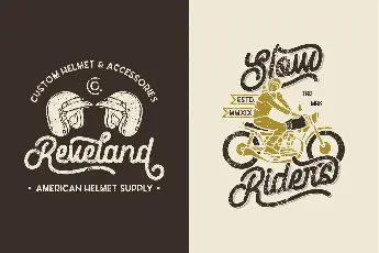 Motowerks Vintage Script font