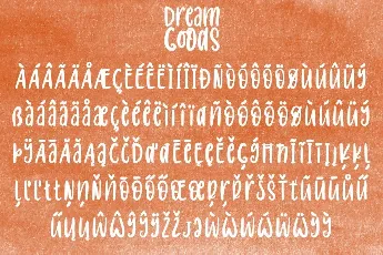 Dream Goods font