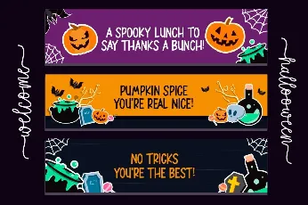 Spookies font