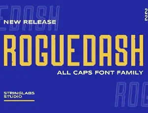 Roguedash font