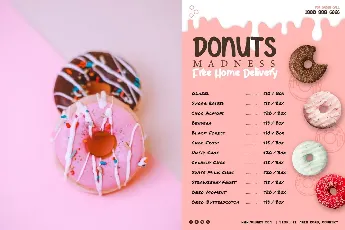 Mc Donuts Demo font