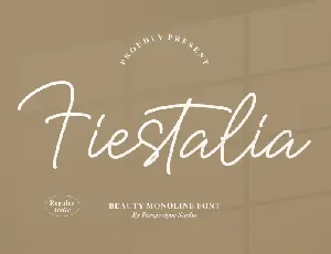 Fiestalia font