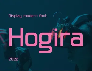 Hogira font