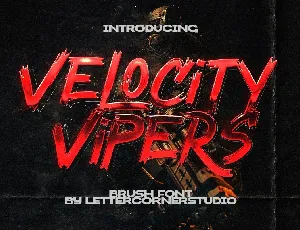 Velocity Vipers font