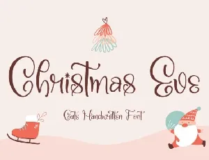 Christmas Eve font