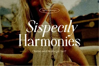 Sispectly Harmonies Serif font