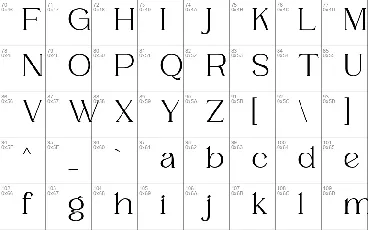 Mergian Regular font