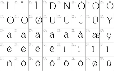 Mergian Regular font