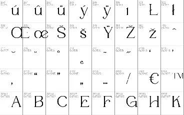 Mergian Regular font