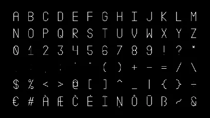 Zector font