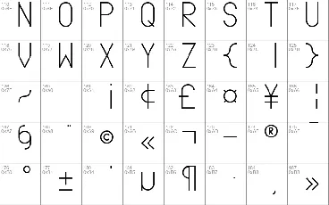 Zector font