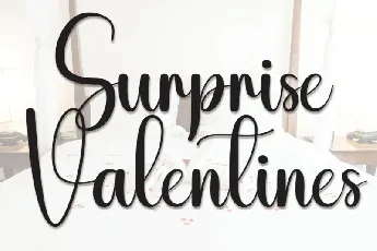 Surprise Valentines Script font