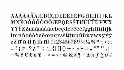 Fin Display Serif font