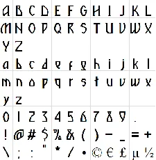 Kramola font