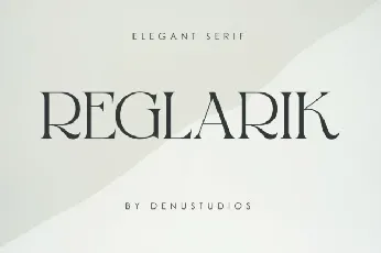 Reglarik font